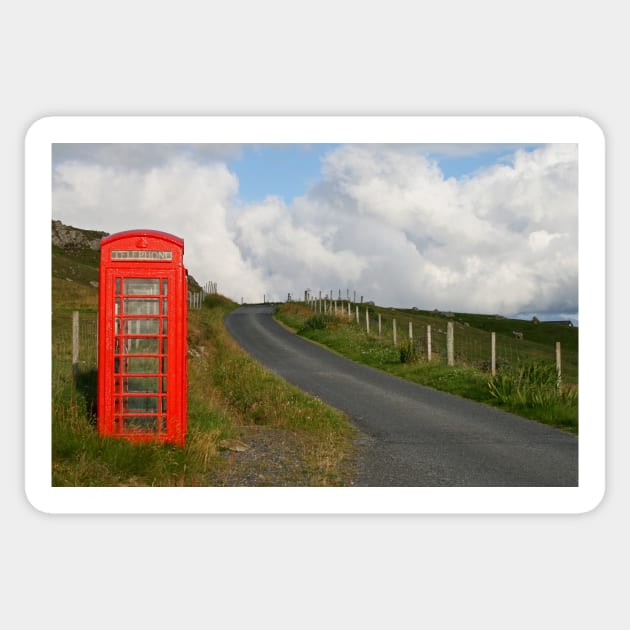 Phone box Sticker by orcadia